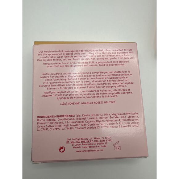 ONE/SIZE Turn Up the Base Versatile Pressed Foundation‎ in Medium Dark 2 BNIB - Picture 7 of 8